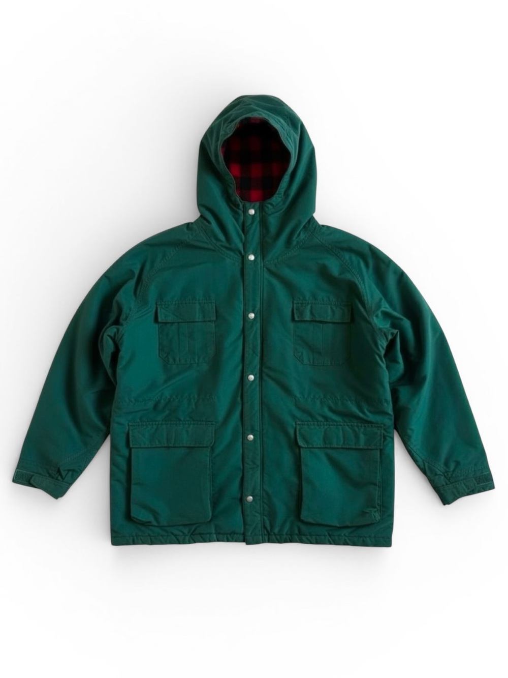 L.L. Bean Vintage Baxter State Parka Hooded Jacket Winter Coat Green Men’s XXLT